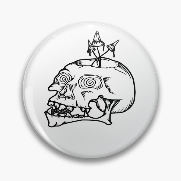 Item preview, Psychadelic Skull  designed and sold by Badomir.