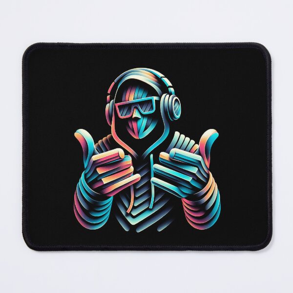 Item preview, Cool Colorful Guy Headphones designed and sold by LoviDesign.