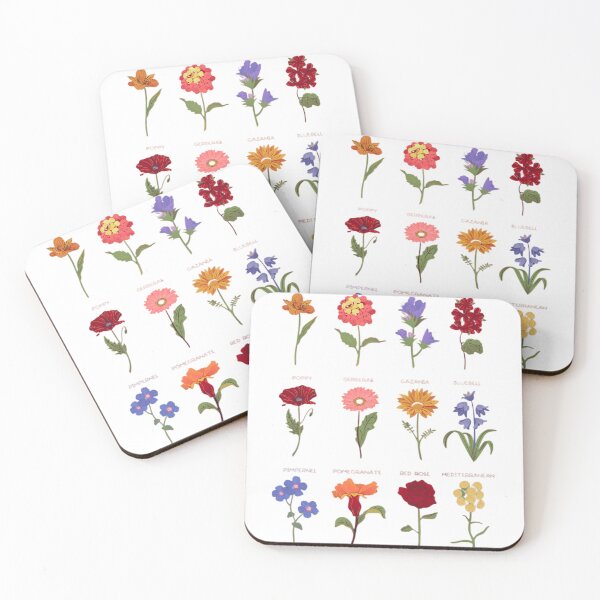 Item preview, colorful flowers designed and sold by EROL AKAYDIN.