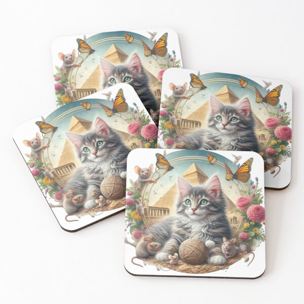 Item preview, MaineCoonCat, Kitten,  designed and sold by KICIART.