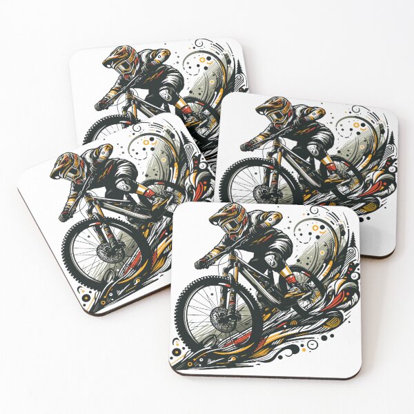 Item preview, MTB mountain biking downhill gift designed and sold by Pineapple-Tree.