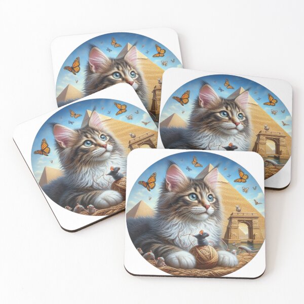 Item preview, MaineCoonCat, Kitten,  designed and sold by KICIART.