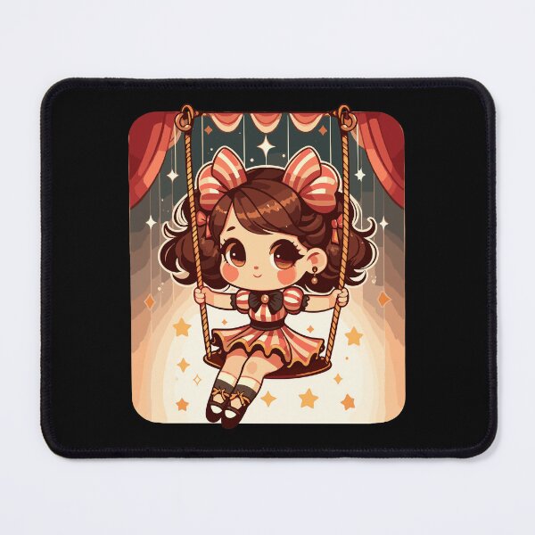 Item preview, Circus girl give show on flying trapeze designed and sold by TomFrontierArt.