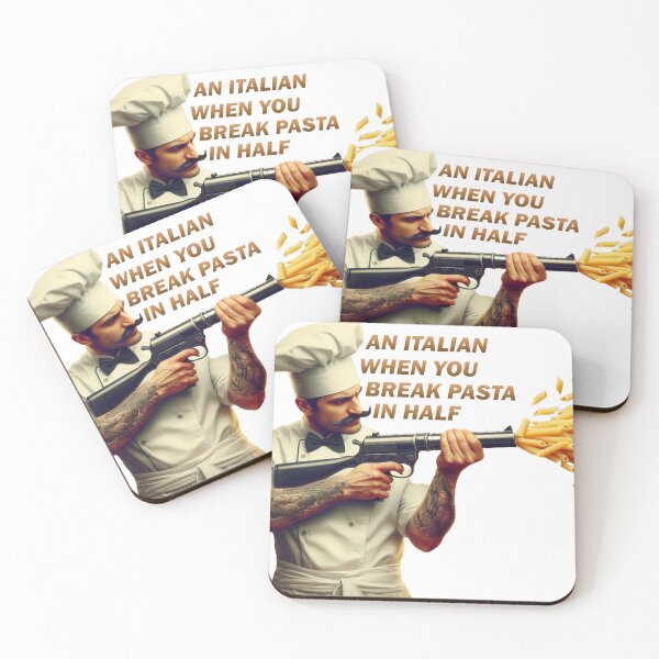 Item preview, The Pasta Standoff: Pasta from a Gun designed and sold by Echonn.