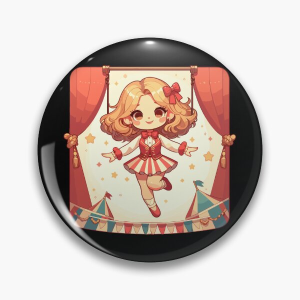 Item preview, Circus girl give show on flying trapeze designed and sold by TomFrontierArt.