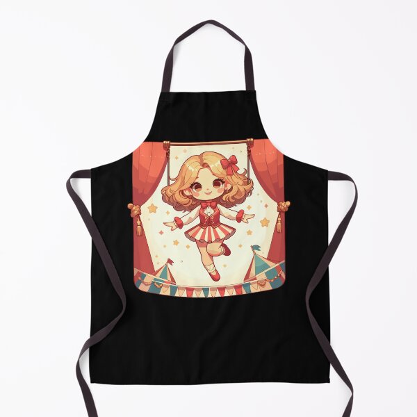 Item preview, Circus girl give show on flying trapeze designed and sold by TomFrontierArt.