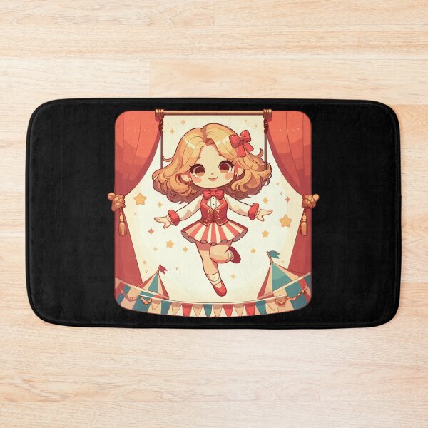 Item preview, Circus girl give show on flying trapeze designed and sold by TomFrontierArt.