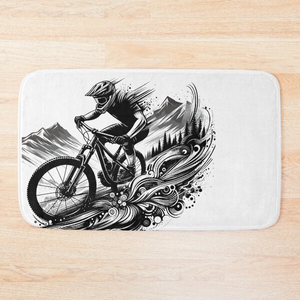 Item preview, MTB mountain biking downhill gift designed and sold by Pineapple-Tree.
