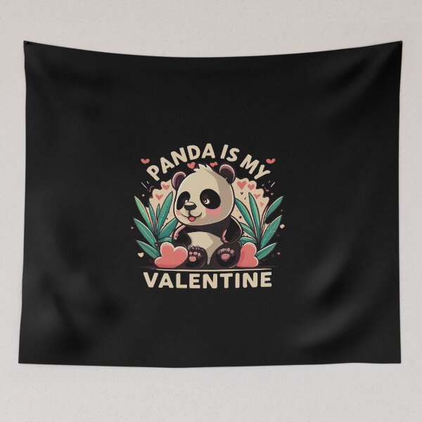 Item preview, Panda Is My Valentine designed and sold by Itsheartshop.