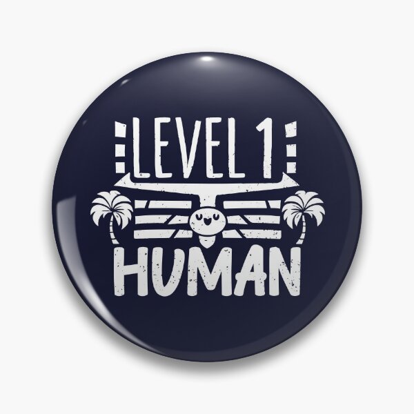 Item preview, Level 1 Human -simple white palm tree design designed and sold by EmeraldeaArt.
