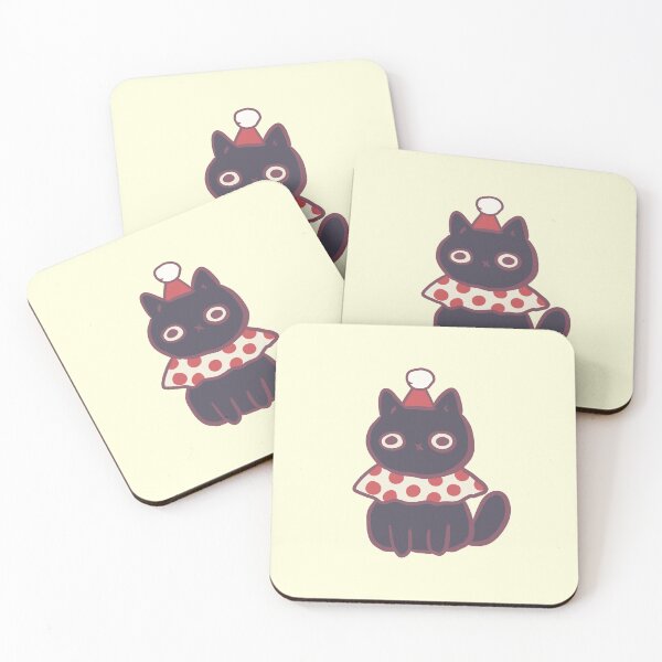 Item preview, Funny black cat clown  designed and sold by Mayarart.