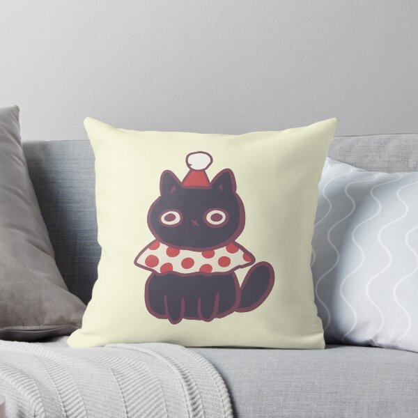 Item preview, Funny black cat clown  designed and sold by Mayarart.