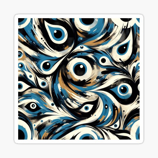 Item preview, Abstract Evil Eye designed and sold by CostedPH.