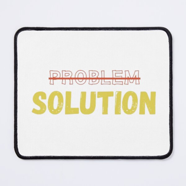 Item preview, No to problems, only solutions designed and sold by VybeWear.