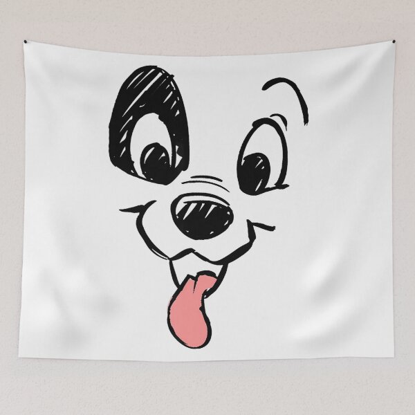 Item preview, Vintage Dog Cute Cartoon designed and sold by ArtFashionHill.