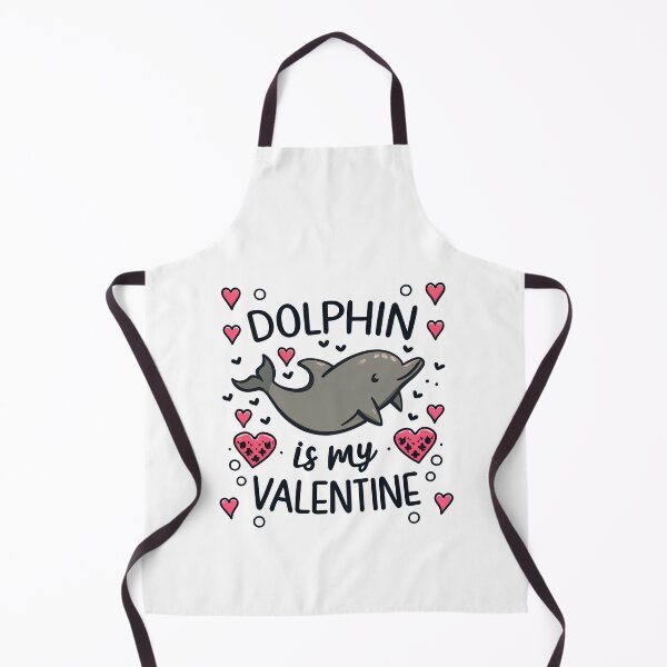 Item preview, Dolphin Is My Valentine designed and sold by Itsheartshop.