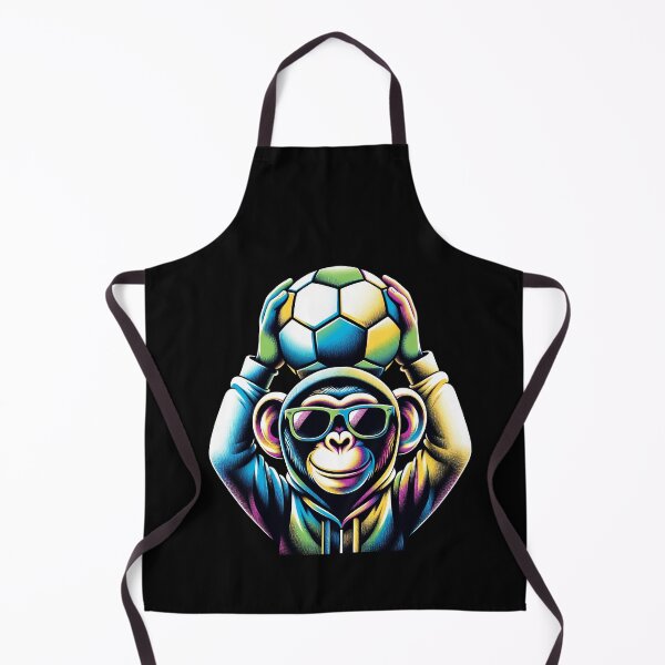 Item preview, Happy Football Soccer Monkey designed and sold by LoviDesign.