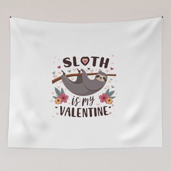 Item preview, Sloth Is My Valentine designed and sold by Itsheartshop.