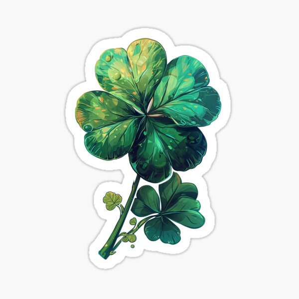 Item preview, Four leaf clover for St. Patric's Day designed and sold by Gosia-designs.