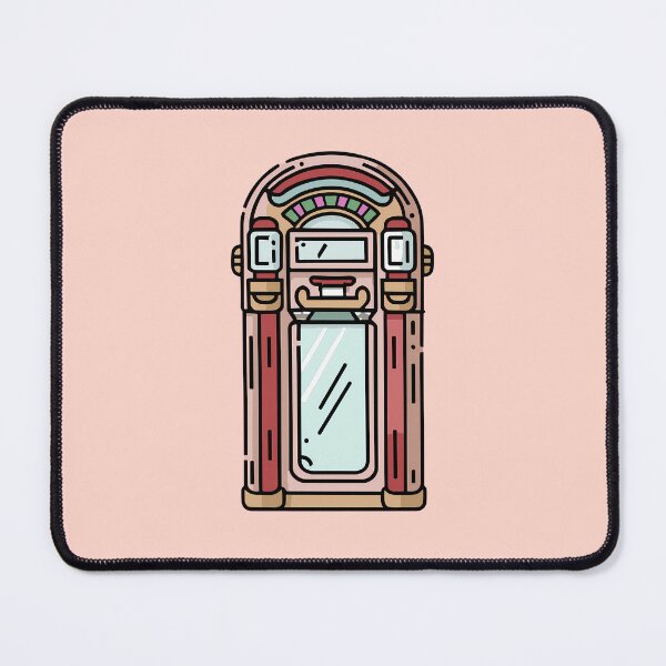 Item preview, Line art of a Jukebox designed and sold by design-you-love.