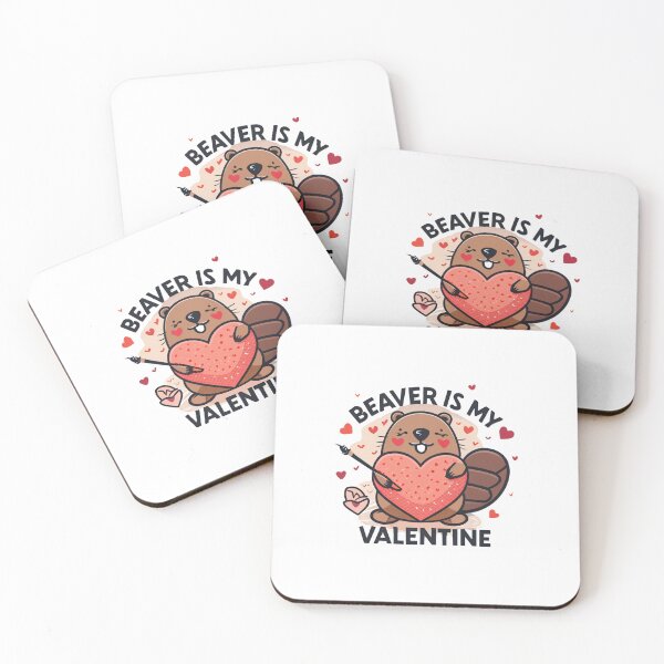Artikelvorschau, Biber ist mein Valentinsgruß entworfen und verkauft von Itsheartshop.
