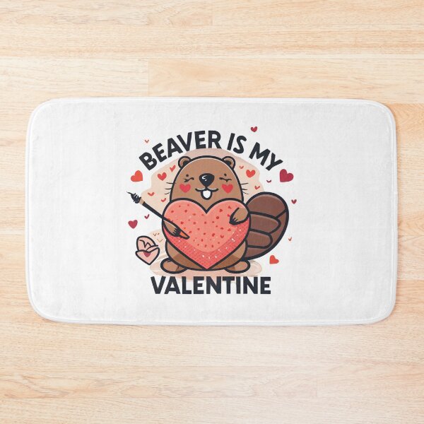 Artikelvorschau, Biber ist mein Valentinsgruß entworfen und verkauft von Itsheartshop.