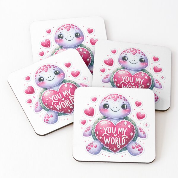 Item preview, Valentine's Day Love - Fun Animal Illustration with Text designed and sold by Dazzling Studio Art.