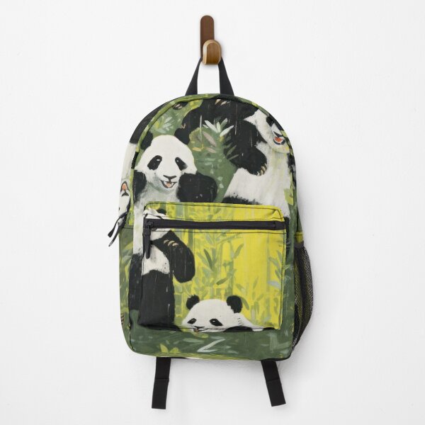 Item preview, cute pandas in the bamboo forest designed and sold by Mauswohn.