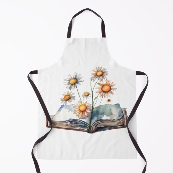Item preview, Daisy flowers growing in a book designed and sold by printmala.