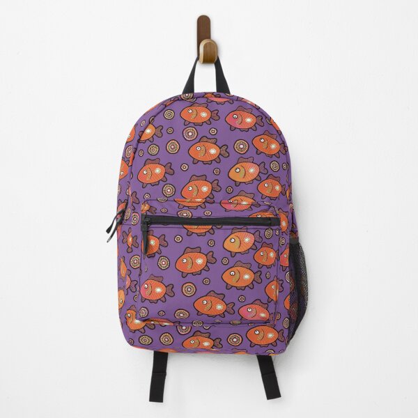 Item preview, NO AI !  Red Purple Goldfish designed and sold by ManonElmendorp.