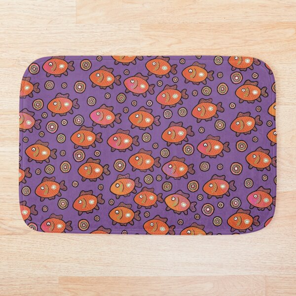 Item preview, NO AI !  Red Purple Goldfish designed and sold by ManonElmendorp.