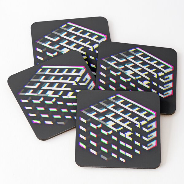 Item preview, Abstract Mind-bending Shape - On Black designed and sold by Psyberspace.