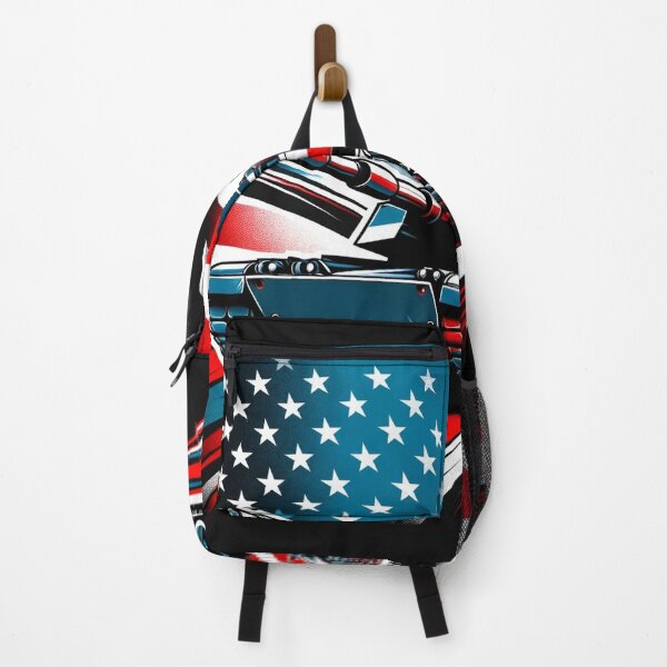 Item preview, Abrams tank with US flag blend designed and sold by Red, White & Blue Glory.