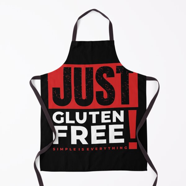 Item preview, "Just Gluten-free" t shirt design - Dark mode designed and sold by MyGluteesFree77.