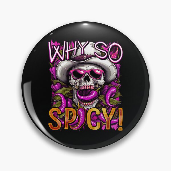 Item preview, Why So Spicy? Joker's Chortle a Burning Mystery Hot Chill's [Violet] designed and sold by SuriyaArts.