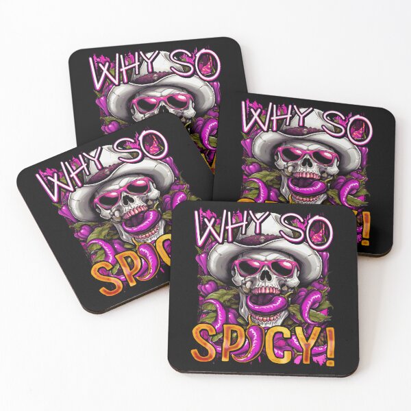 Item preview, Why So Spicy? Joker's Chortle a Burning Mystery Hot Chill's [Violet] designed and sold by SuriyaArts.