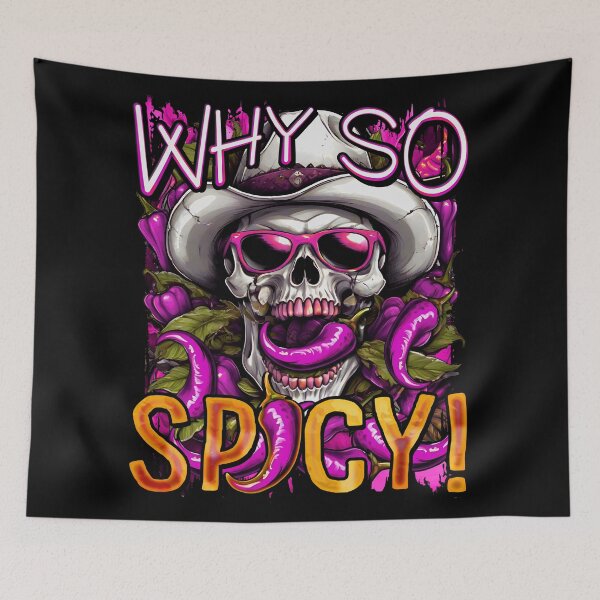 Item preview, Why So Spicy? Joker's Chortle a Burning Mystery Hot Chill's [Violet] designed and sold by SuriyaArts.