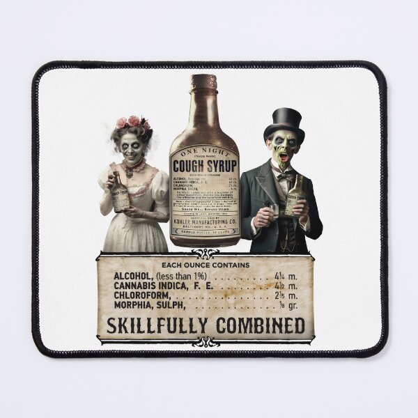 Item preview, One night cough syrup designed and sold by sampalisdesign.