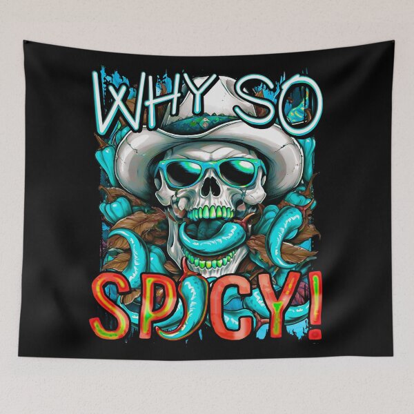 Item preview, Why So Spicy? Joker's Chortle a Burning Mystery Hot Chill's [Cyan] designed and sold by SuriyaArts.