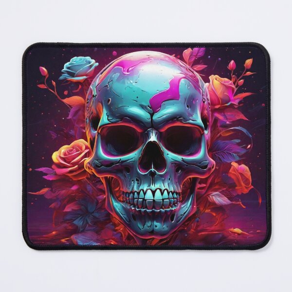 Item preview, Neon Skull designed and sold by ProfArtStudio.