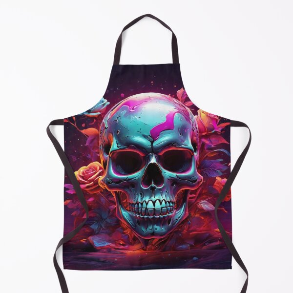 Item preview, Neon Skull designed and sold by ProfArtStudio.
