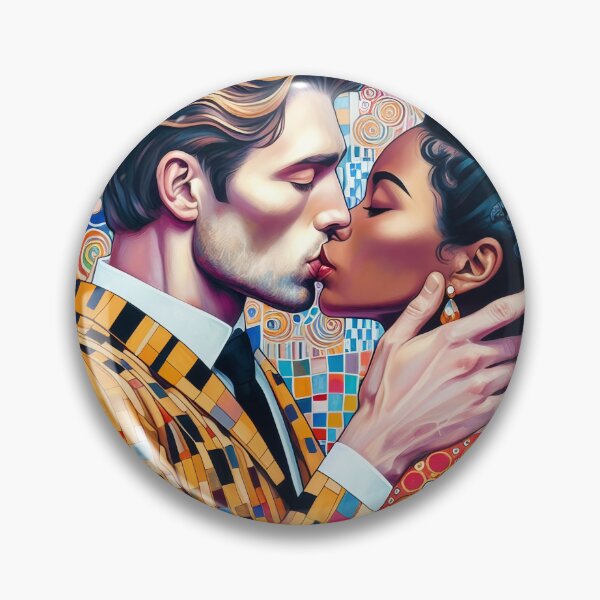 Item preview, The kiss - modern designed and sold by tipitoes.