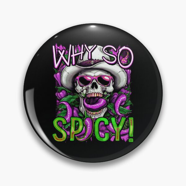 Item preview, Why So Spicy? Joker's Chortle a Burning Mystery Hot Chill's [Neon] designed and sold by SuriyaArts.
