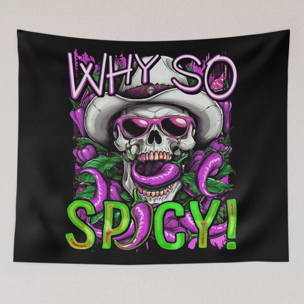 Item preview, Why So Spicy? Joker's Chortle a Burning Mystery Hot Chill's [Neon] designed and sold by SuriyaArts.