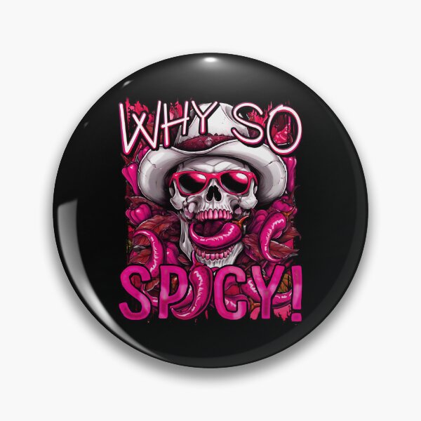 Item preview, Why So Spicy? Joker's Chortle a Burning Mystery Hot Chill's [Pink] designed and sold by SuriyaArts.