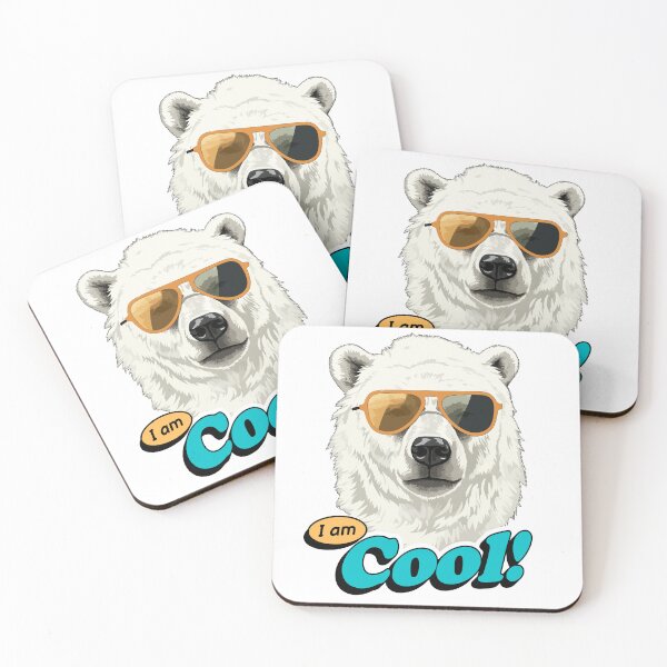 Item preview, Funny Cool Polar Bear #3 designed and sold by sunset-capturer.
