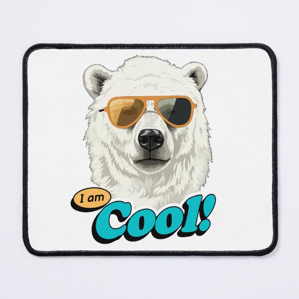 Item preview, Funny Cool Polar Bear #3 designed and sold by sunset-capturer.