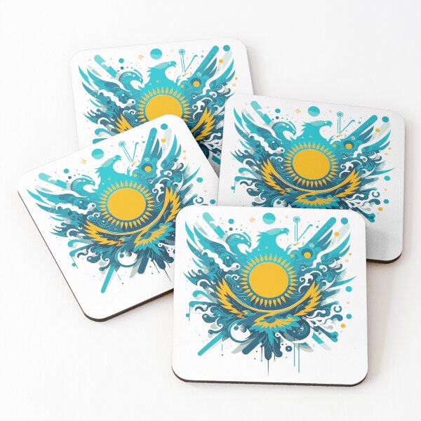 Item preview, Kazakhstan artful gift designed and sold by Pineapple-Tree.