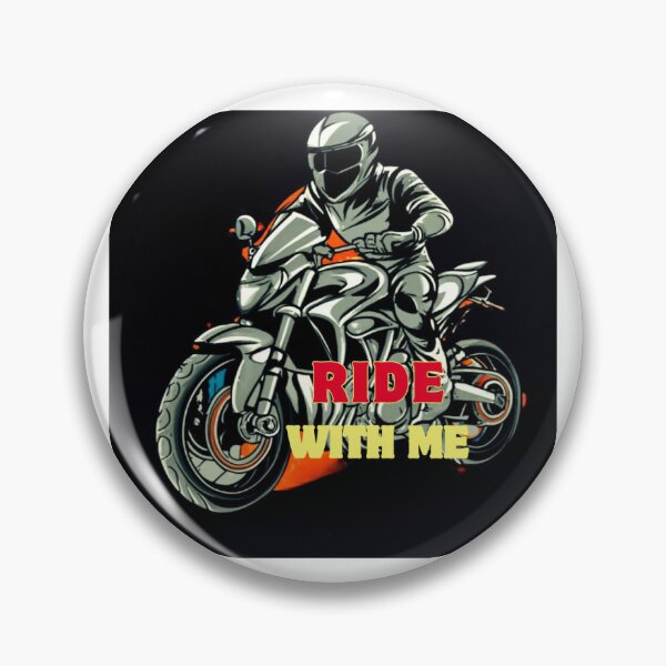 Item preview, Motard Ride with Me Sticker designed and sold by SolliesArt.