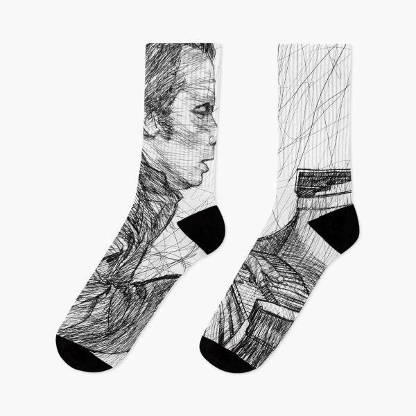 Item preview, GLENN GOULD - ink portrait .1 designed and sold by lautir.